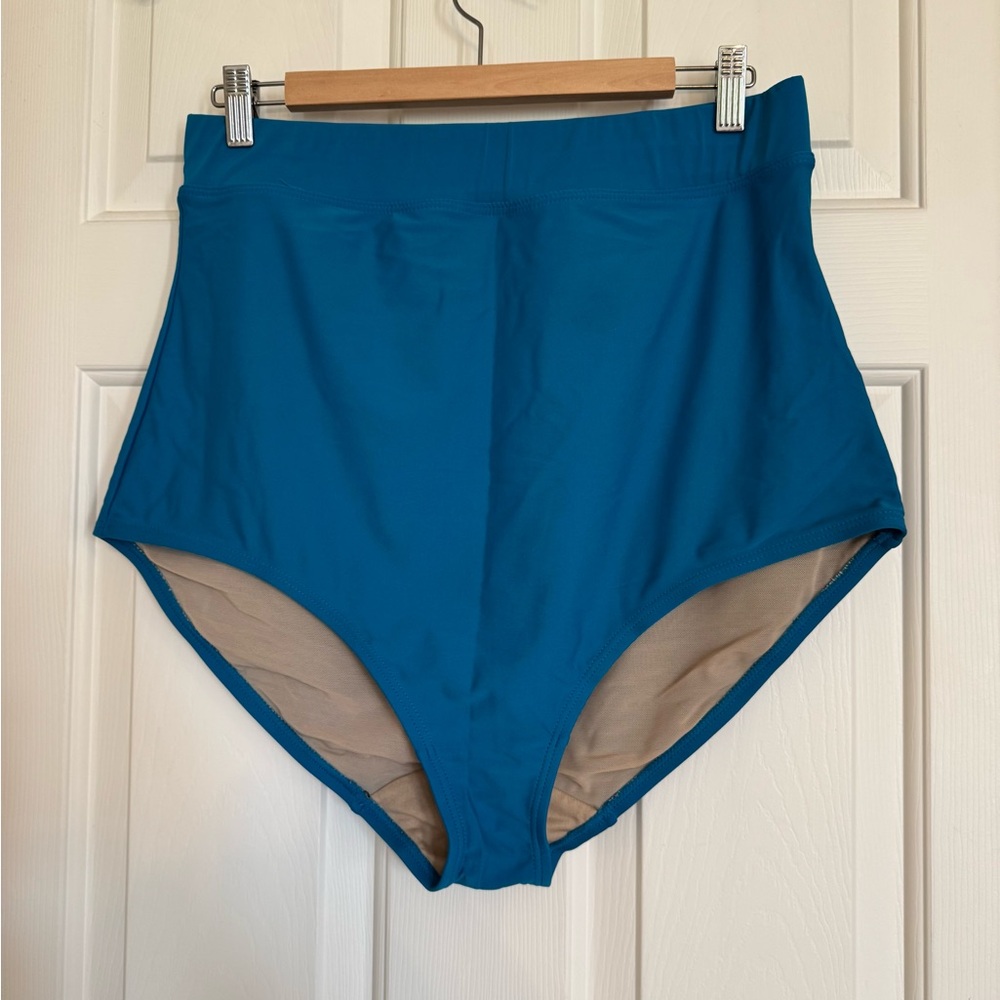 Cacique Lane Bryant hi-waist swim bottom